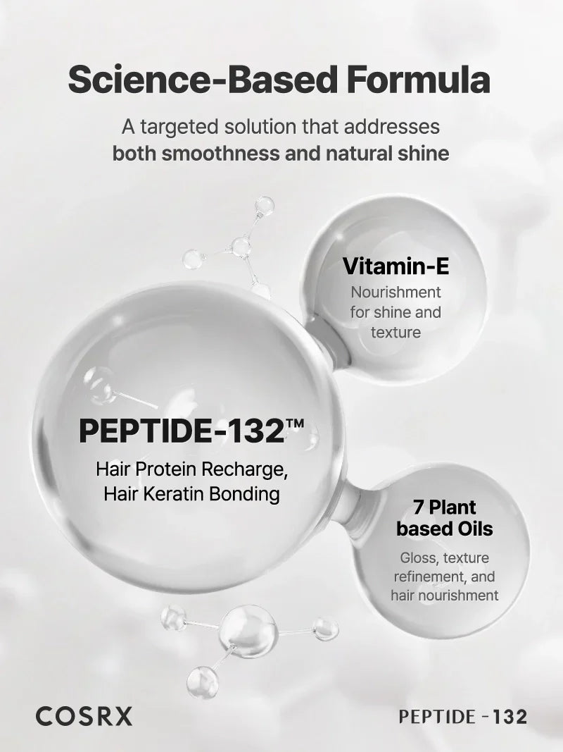 COSRX PEPTIDE-132 Ultra Perfect Hair Bonding Oil Serum